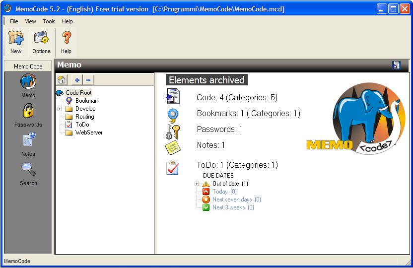 Click to view MemoCode 5.3 screenshot